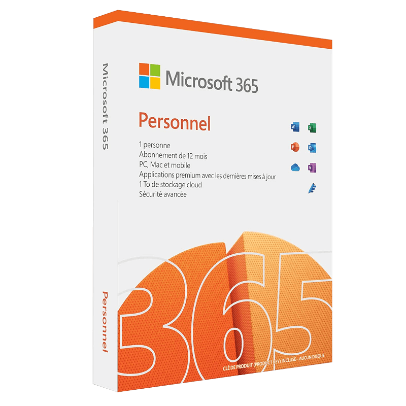 Microsoft Office 365 - Pack Office intégré à Microsoft 365